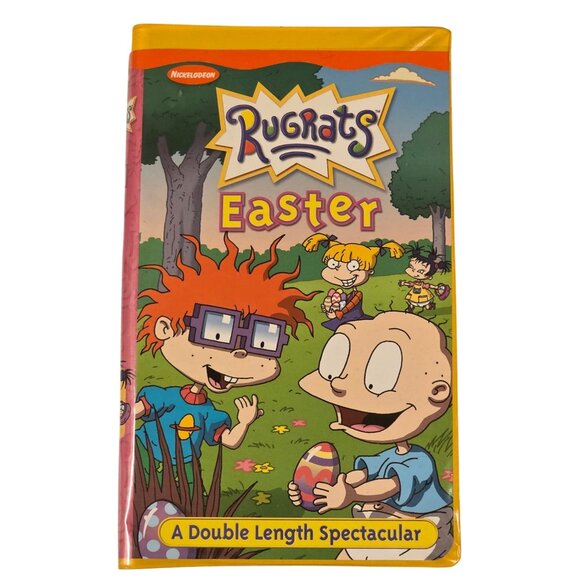 Nickelodeon Rugrats Easter VHS Tape 2002 Animated Childrens Video - Picture 1 of 10